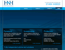 Tablet Screenshot of hnh.co.uk